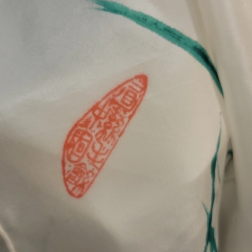 Vintage Silk Scarf - Picture 6 of 7